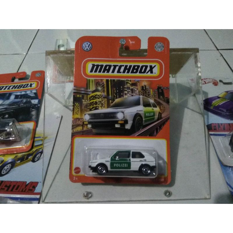 matchbox 2021 VW golf mk1 polizei