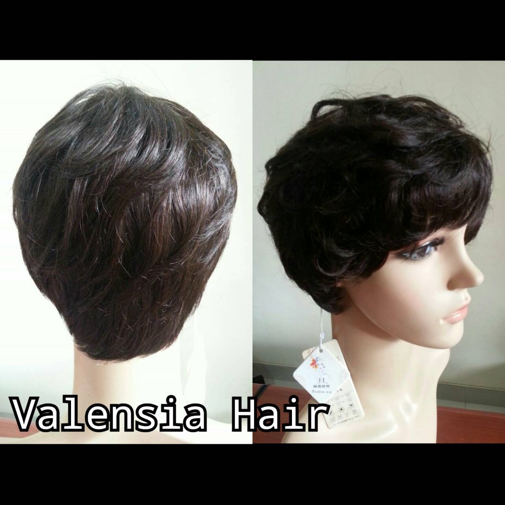 Wig human hair 02 (100% human hair)