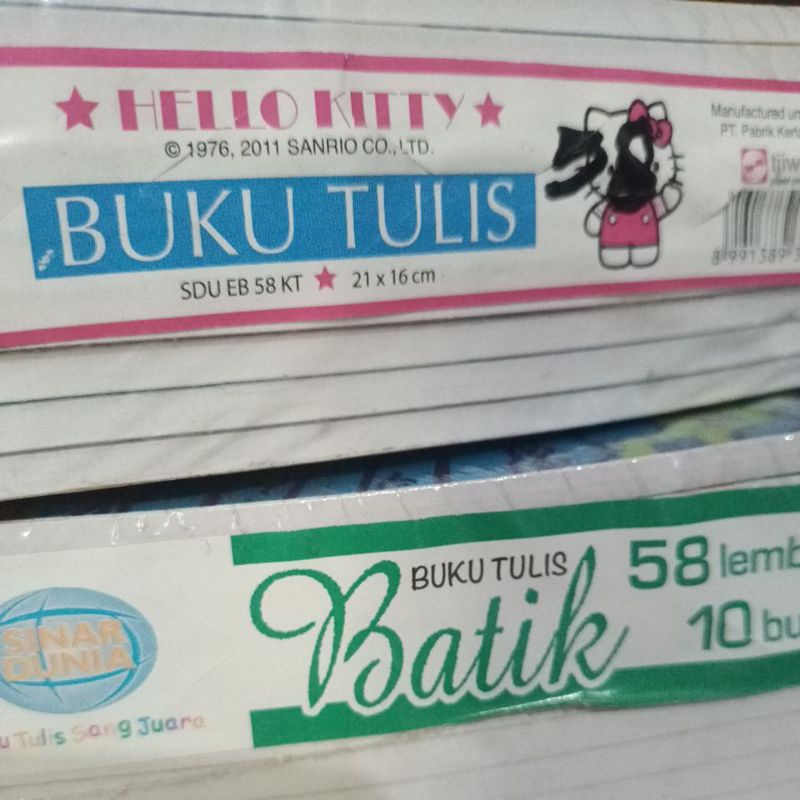 

Buku tulis sidu 58 lembar 1 pax