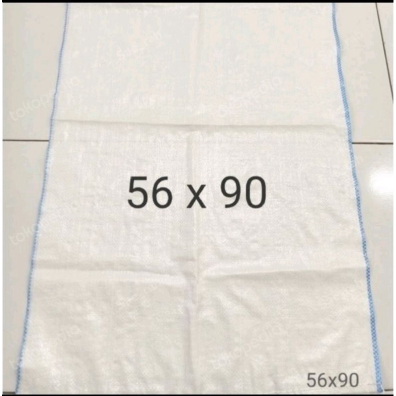 Karung Putih Susu / Polos / Doff 50 kg Uk. 56x90 cm NEW