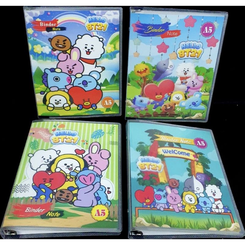 Map Binder/Binder Slip/binder Gliter/binder anak A5-BTS slip