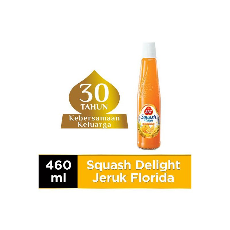Jual ABC Squash Delight 460ml (Rasa Jeruk) Indonesia
