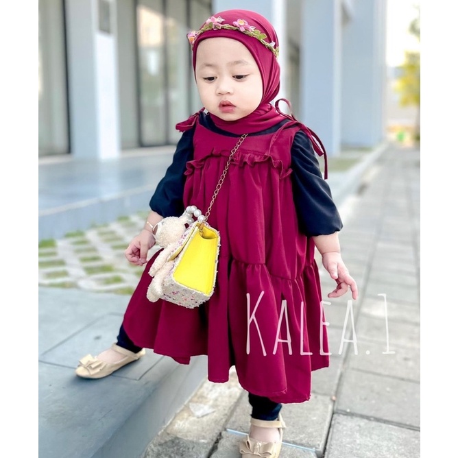 alyafa dres anak/dres 1-8 tahun/dres korea