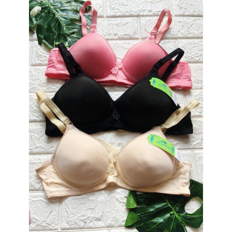 RUMI | BH BRA Busa Tanpa kawat  lembut dan halus Kait 2 Cup A5 / Bh busa tanpa kawat nyaman Art JC
