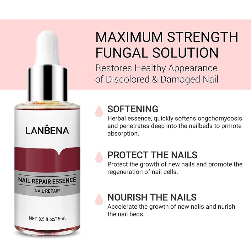 LANBENA LB-26 Nail Repair Perawatan Esensi Serum Jamur Kuku Essence Oil Serum Nail Treatment