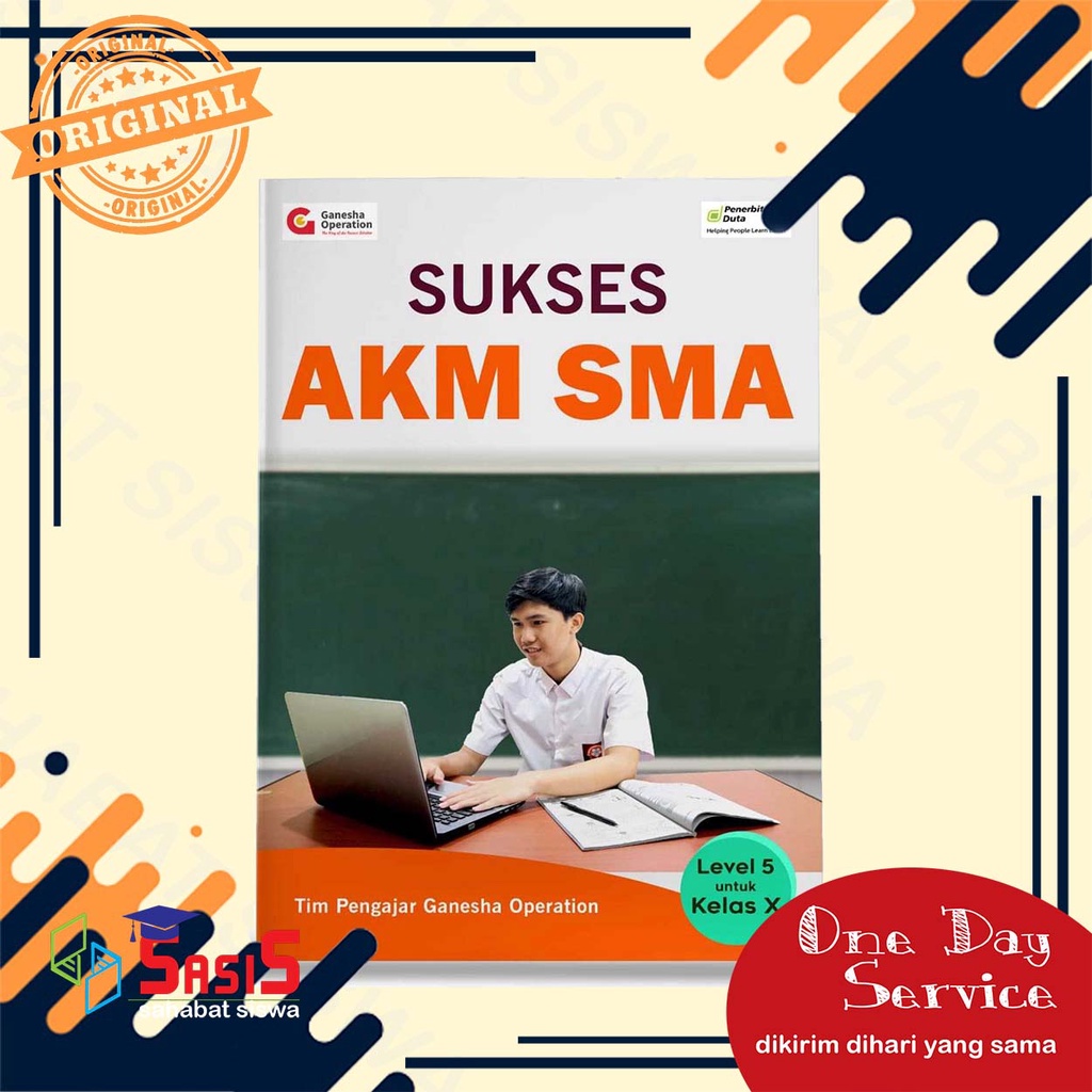 BUKU AKM SMA TERBARU KELAS 10 11 12 GANESHA OPERATION PENERBIT DUTA
