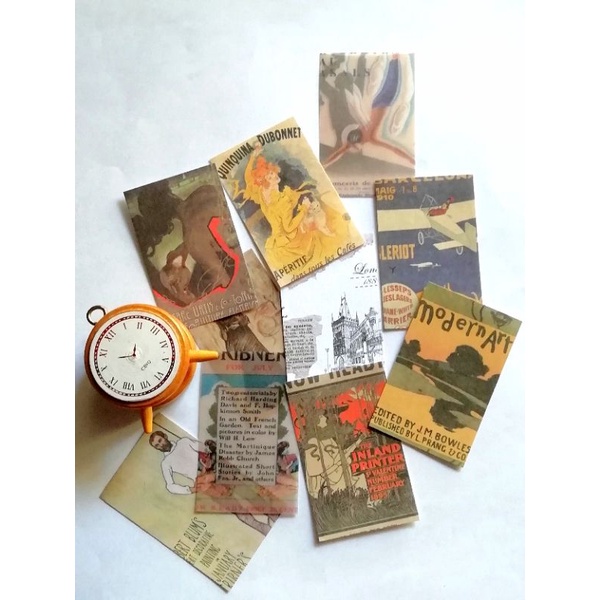 

deco paper vintage theme pt 1 (10pcs)