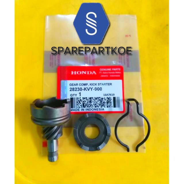 KVY pinion beat karbu pinion scoopy karbu gigi kick stater beat karbu kick stater scoopy karbu