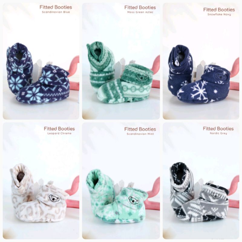 CUDDLEME Fitted Baby Booties | Sepatu Bayi | Kaos kaki bayi Cuddle Me