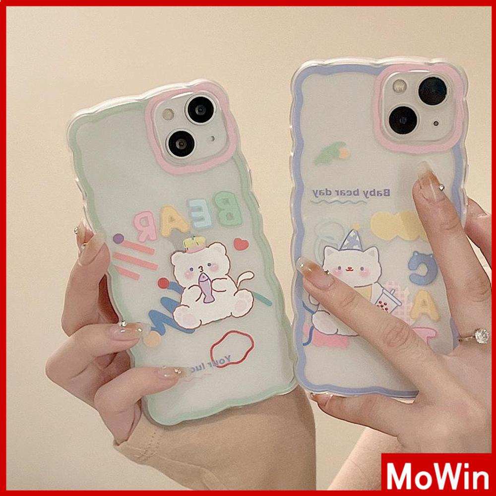 iPhone Case Silicone Soft Case Clear Case Airbag Shockproof Camera Cover Protection Cartoon Cute Compatible For iPhone 11 iPhone 13 Pro Max iPhone 12 Pro Max iPhone 7Plus iPhone xr