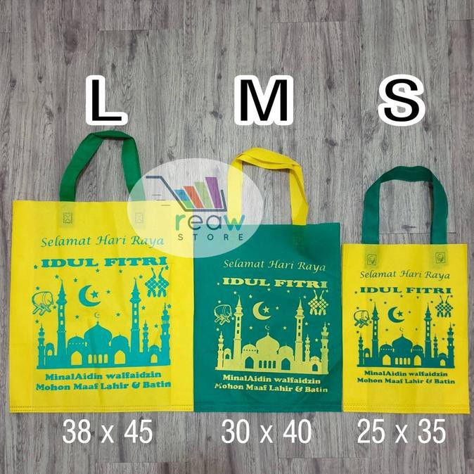 

Tas Souvenir / Belanja / Goodie Bag / Kantong Idul Fitri Lebaran Large Terlaris