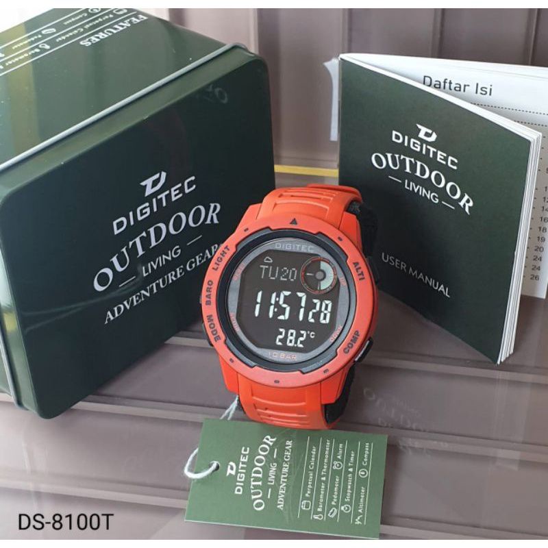 ORIGINAL DIGITEC DS 8100 ALTIMETER BAROMETER