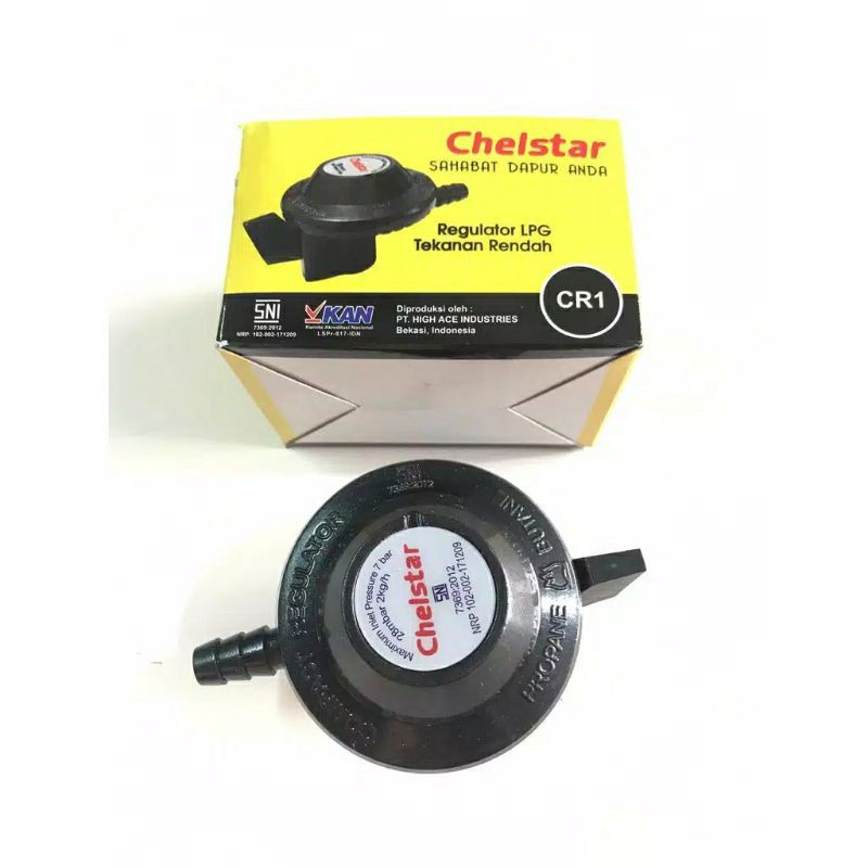 Chelstar OTM , CR 1 CR1 , Regulator , Gas , LPG SNI garansi 1 tahun