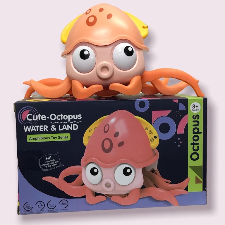 RUNNING OCTOPUS /MAINAN ANAK LUCU