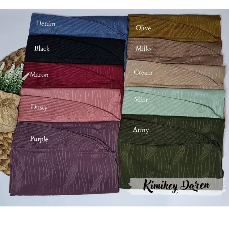 {BDI.02Jl22o} Jilbab Khimar Instan Bergo Dareen Ori Kimikey