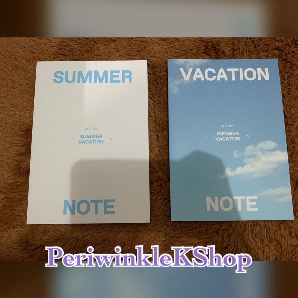 Summer & Vacation Note NCT 127 Summer Vacation Kit (Sumkit)