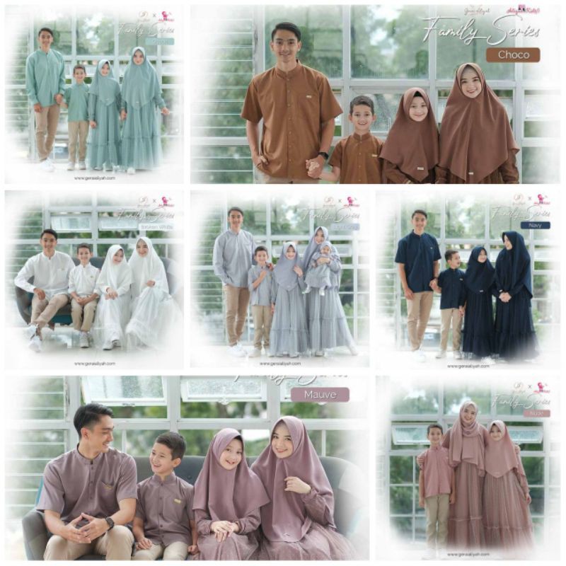 [[ READY STOCK ]] Family Set by Gerai Aliyah