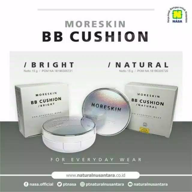 MORESKIN BB CUSHION NASA | Bedak Cair | Faundation