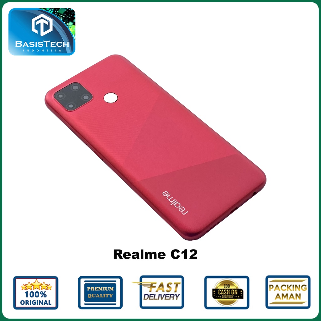 BACK COVER BACKDOOR CASING REALME C12