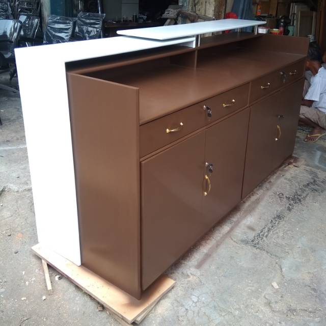 Meja Resepsionis Meja Counter Meja Kasir Meja Kantor