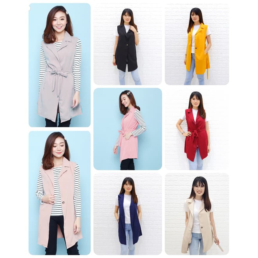 Chamele Cardigan Long Vest / Outer Wanita Destiny 2102