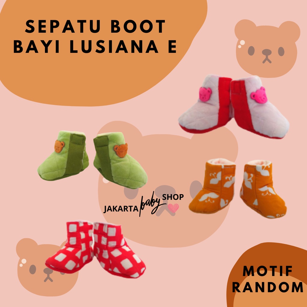 SEPATU BOOT BAYI LUSIANA E NEW BORN