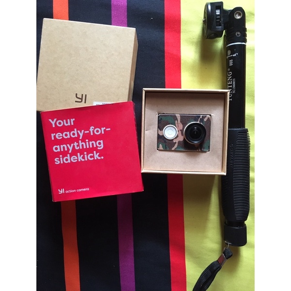 yi action cam second