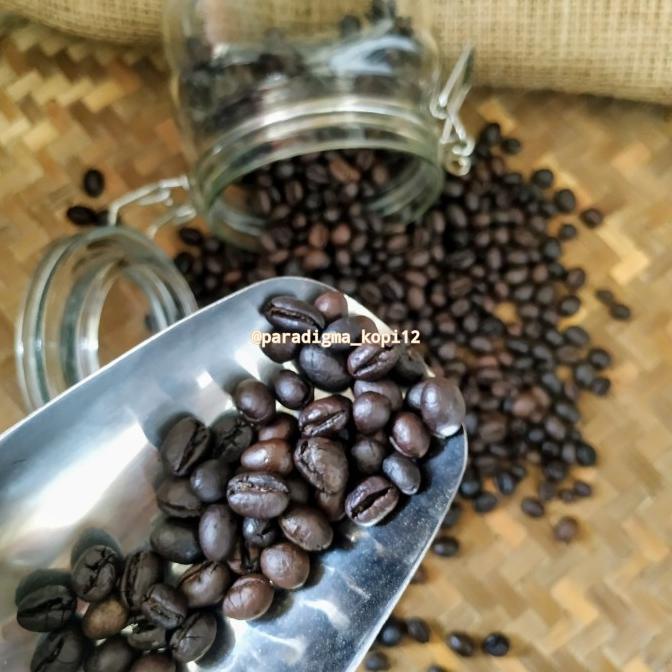

[COD] 1kg biji kopi lanang / peaberry coffee roasted [COD]