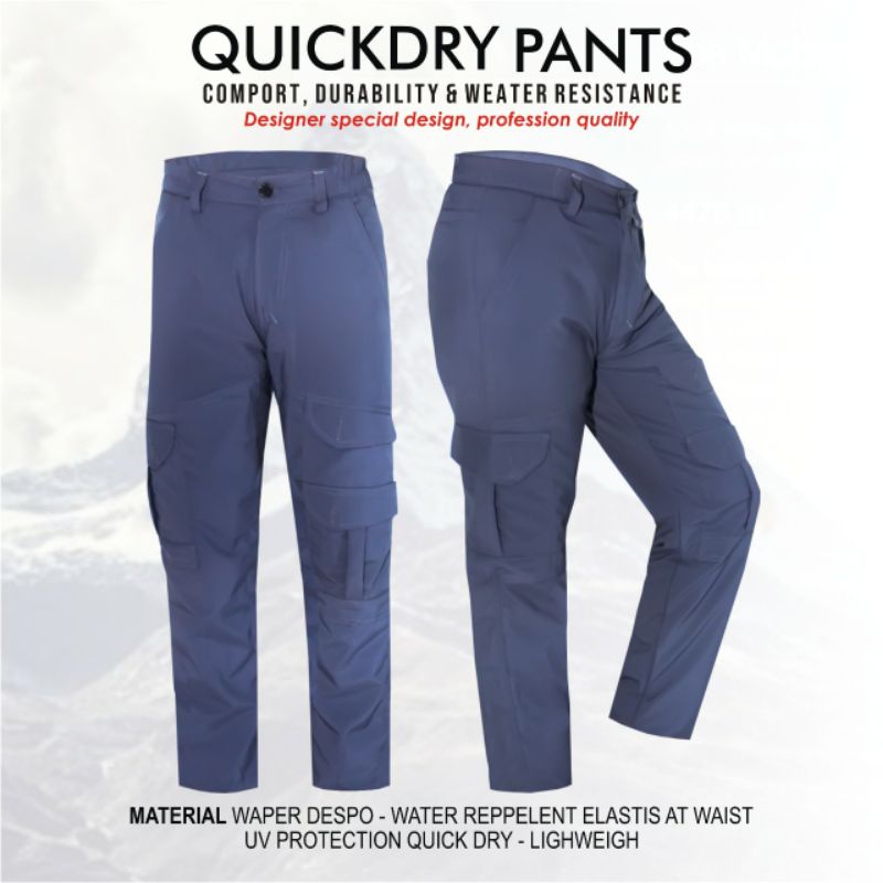 celana panjang outdoor quickdry