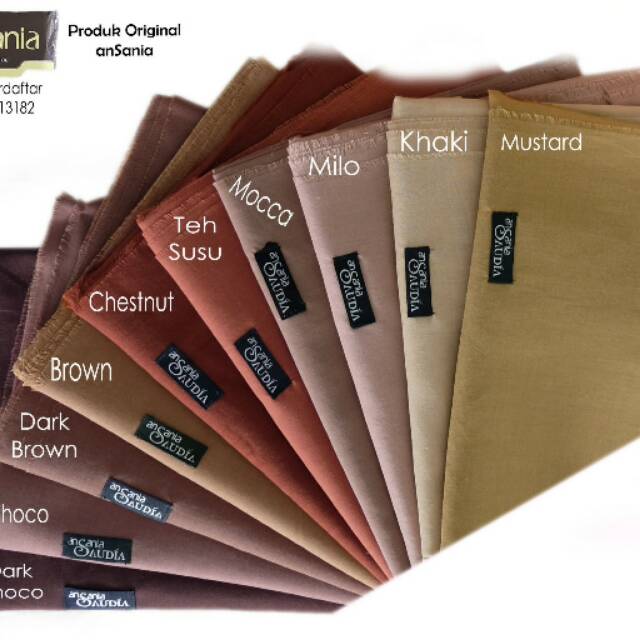 Jilbab Saudia Warna Mocca - Hijab Casual