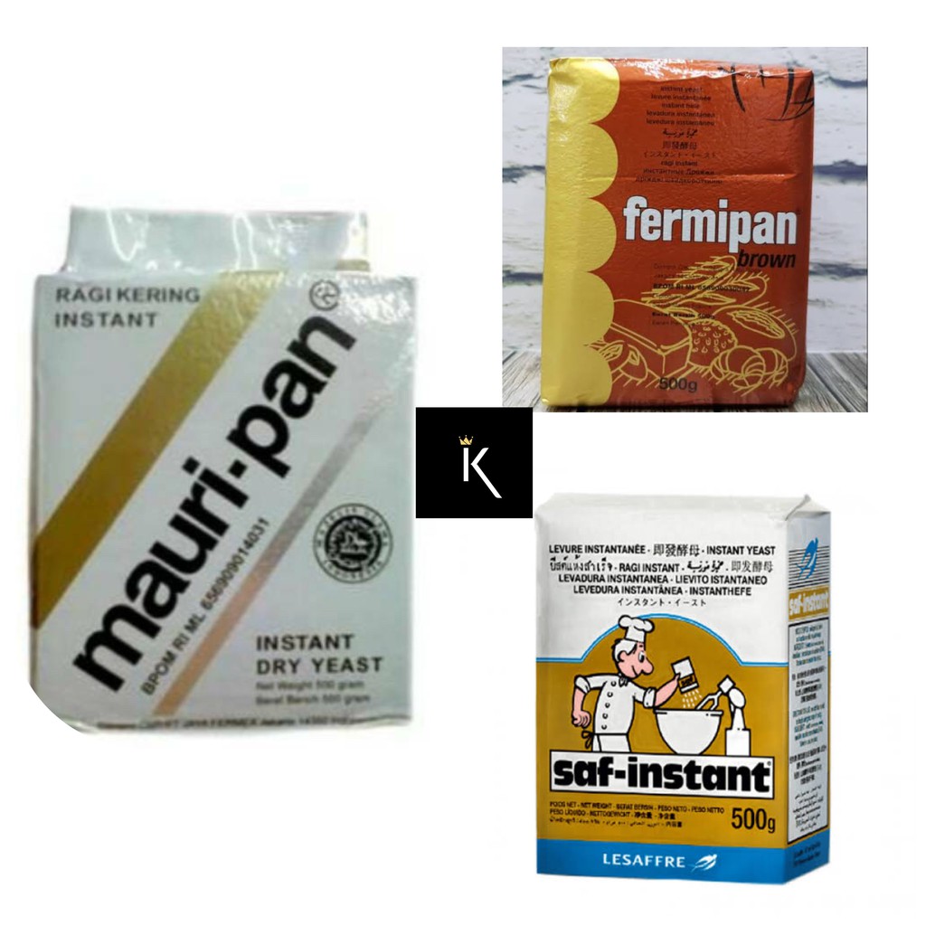 

RAGI FERMIPAN / SAF INSTANT / MAURI PAN KEMASAN 100 gram (Repack)