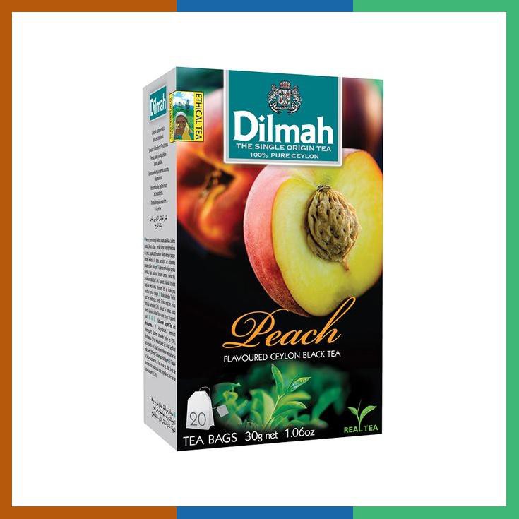 

Dilmah Fun Tea Peach Tag Tbag 20S