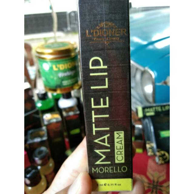 L'DIONER matte lip cream (morello)