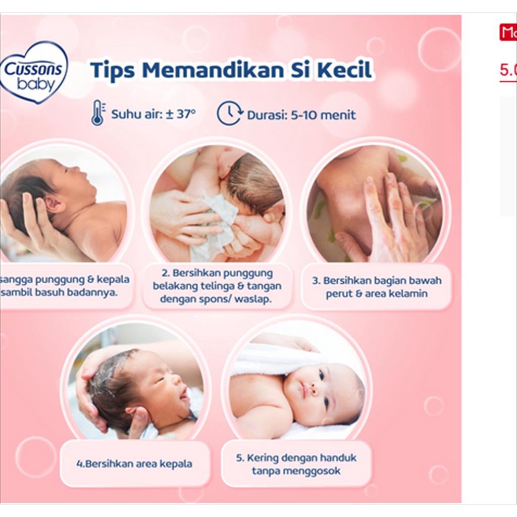 CUSSON BABY SOAP 75 GR SABUN BAYI