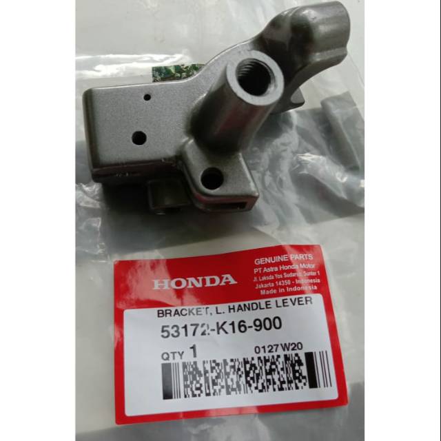 Dudukan rumah handle rem kiri honda scoopy fi ori ORIGINAL