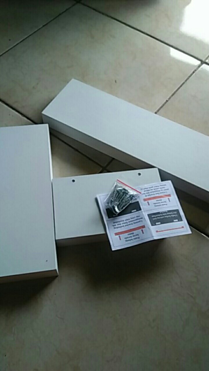 Rak Dinding Set Ambalan Rak Dinding Minimalis 1 Set 3 Pcs Rak Tempel Rak Vintage Rak New