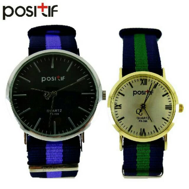 Jam Tangan Couple Merk POSITIF Arenas - Mini Azzara Original Tahan Air