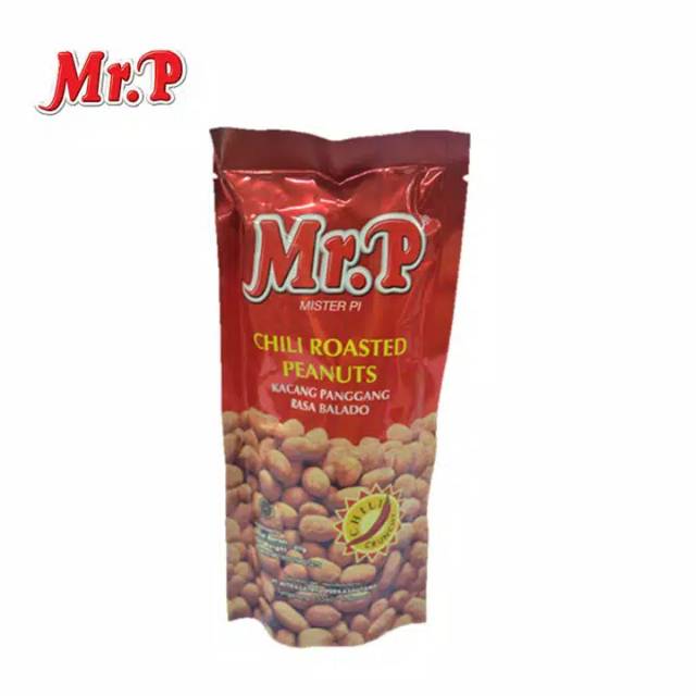 

Mr.P kacang panggang 80 gram all varian