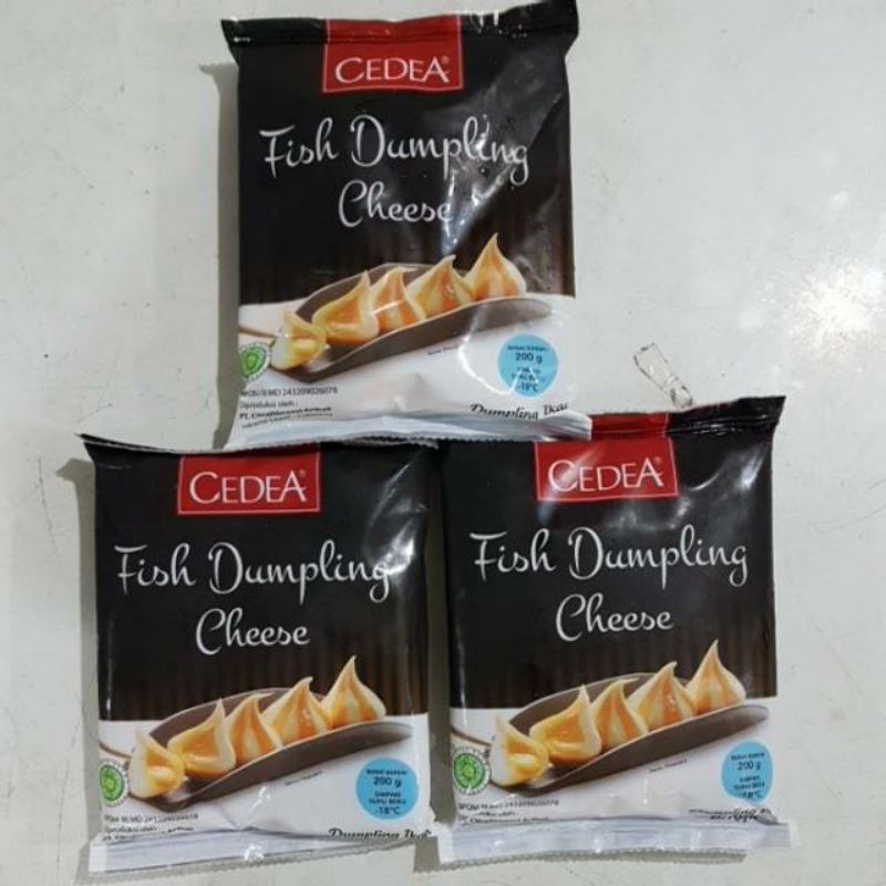 

Cedea Fish Dumpling Cheese 200 Gram