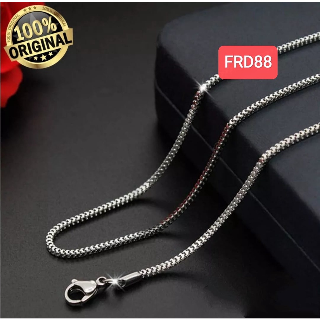 COD KALUNG TITANIUM EMAS/HITAM/SILVER PRIA DAN WANITA MODEL MILANO TERLARIS TERMURAH