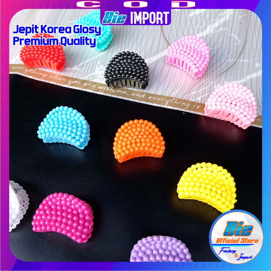 Ikat Rambut Korea Glosy Premium Impor Best Seller