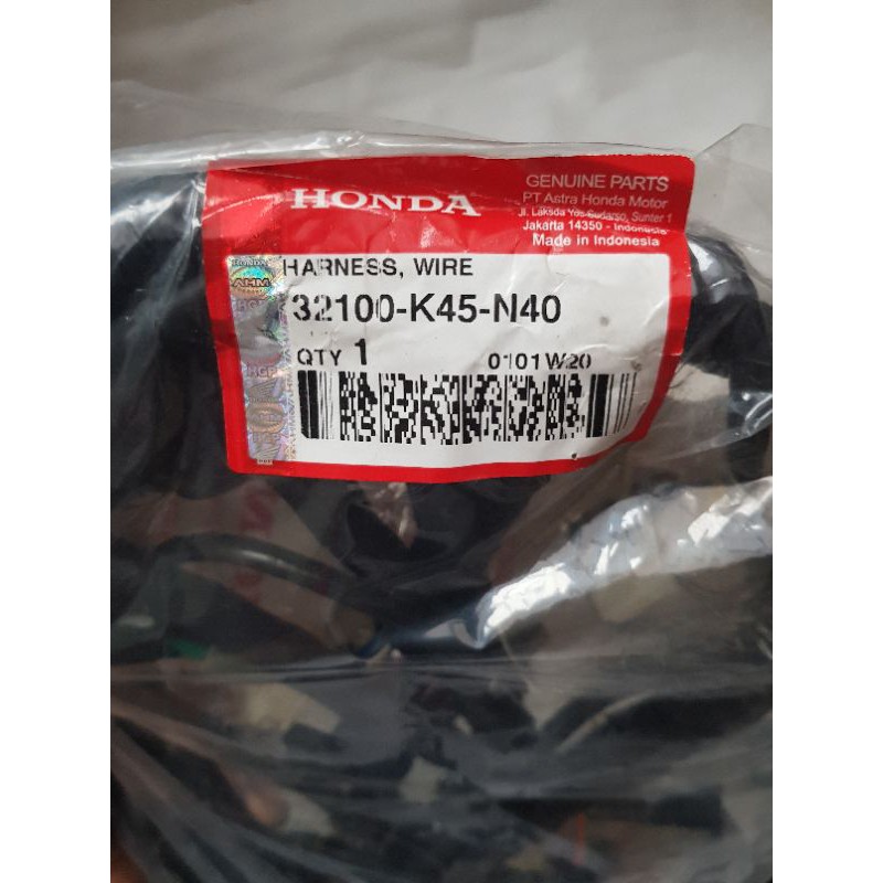 32100-K45-N40 HARNESS WIRE KABEL BODY CBR150R LED PERTAMA (K45-G)