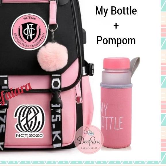 ❀ Ransel Wanita Tas Sekolah Anak Perempuan Backpack NCT ▼