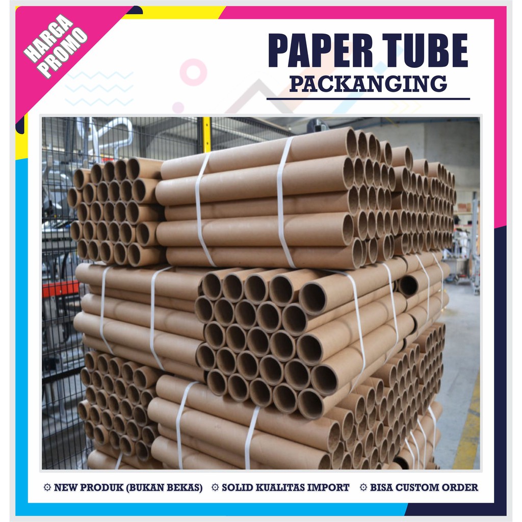 

PAPER TUBE SELONGSONG KERTAS COCOK UNTUK PACKING