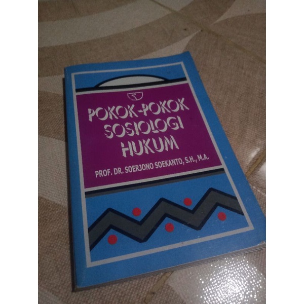 

Pokok-pokok Sosiologi Hukum