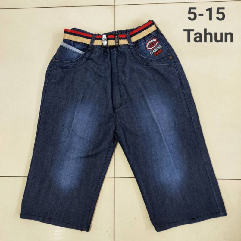 Fashion Celana Levis Jeans Pendek Anak Laki-Laki Pakaian Bawahan