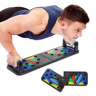 Stand Push Up Board Dengan Resistance Band 9in1 ...