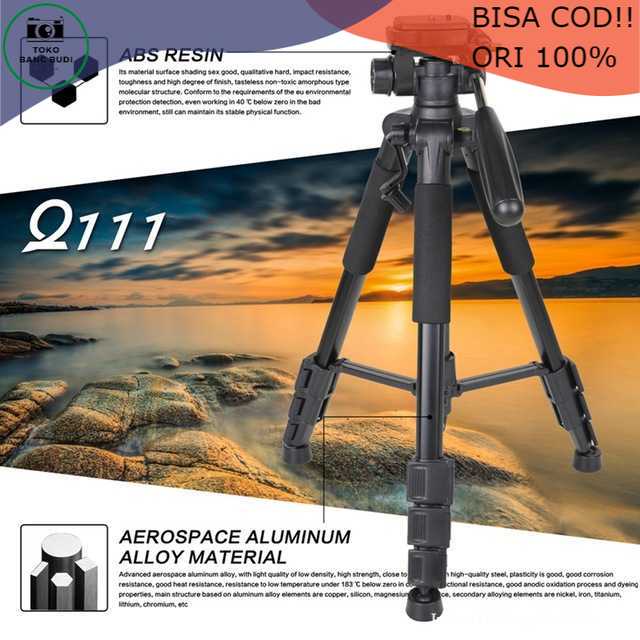 (COD) Zomei Professional DSLR Tripod & Pan Head - Q111