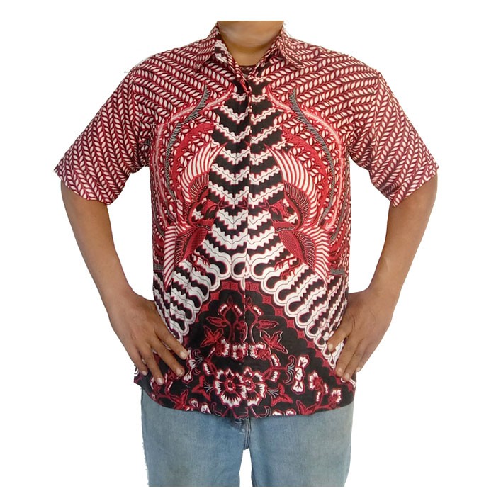 Kemeja Batik Katun Motif Trendi