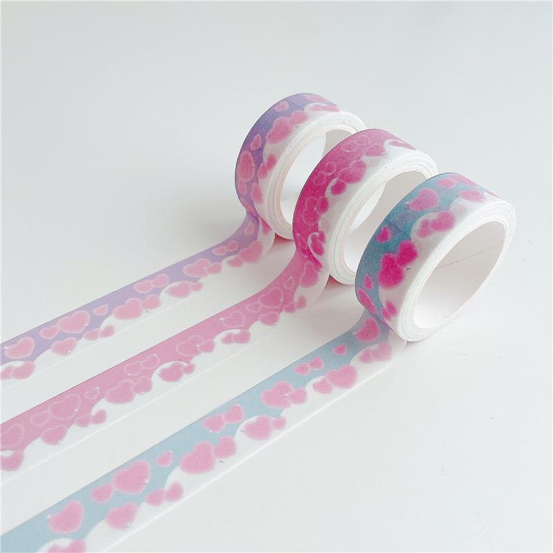 (Ready) Washi Tape 1 Roll Lem Kertas Dekorasi